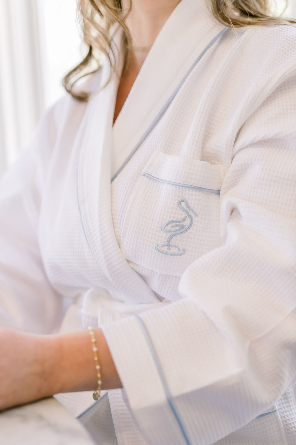 Kimberly James Signature Waffle Robe