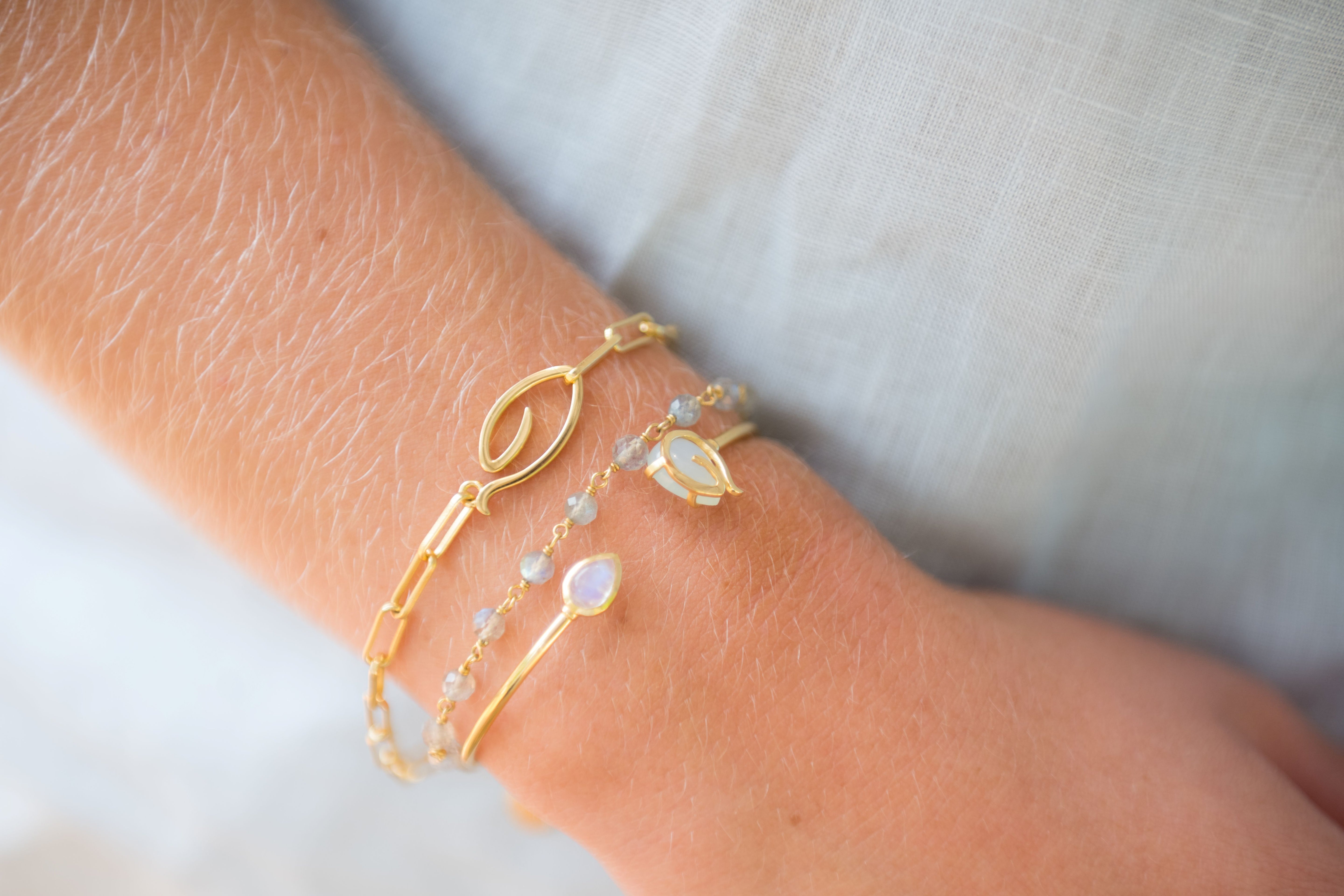 Clarity Heron Wing Bracelet