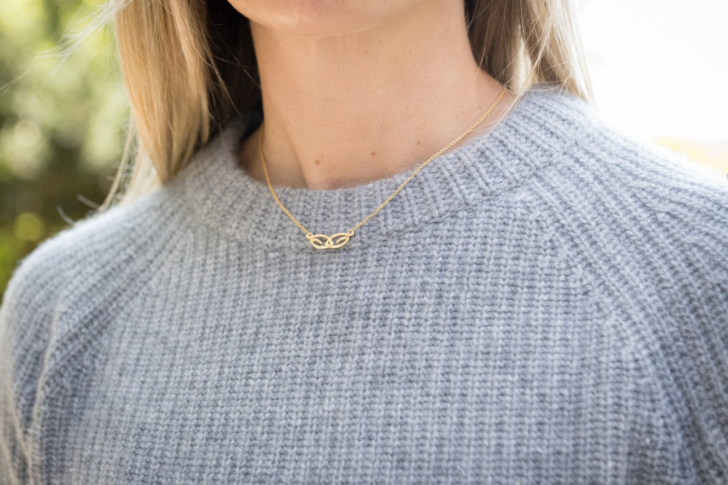 Forever Linked Heron Wing Necklace