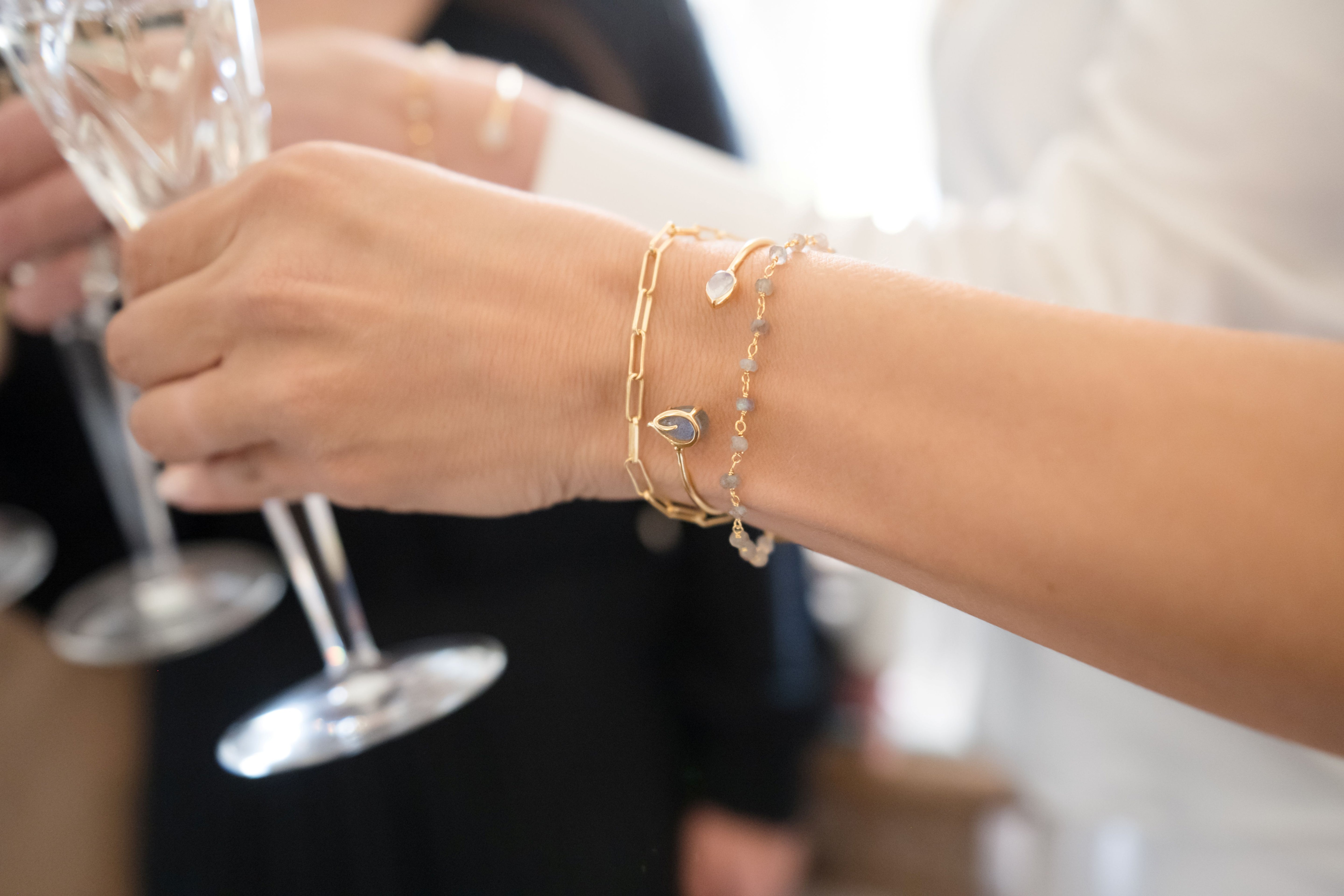 Double Heron Wing Bracelet