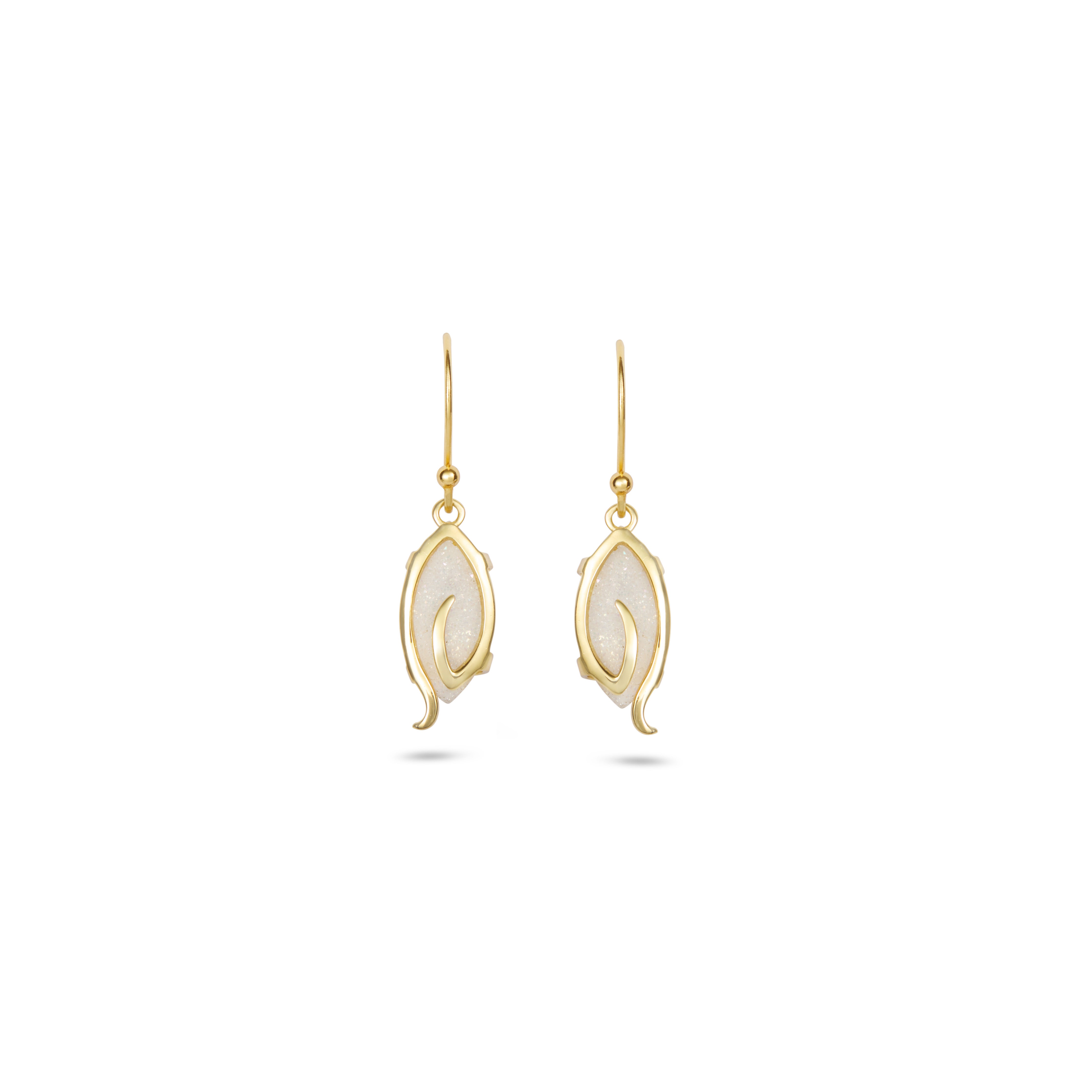 Stand Tall Heron Wing Earrings