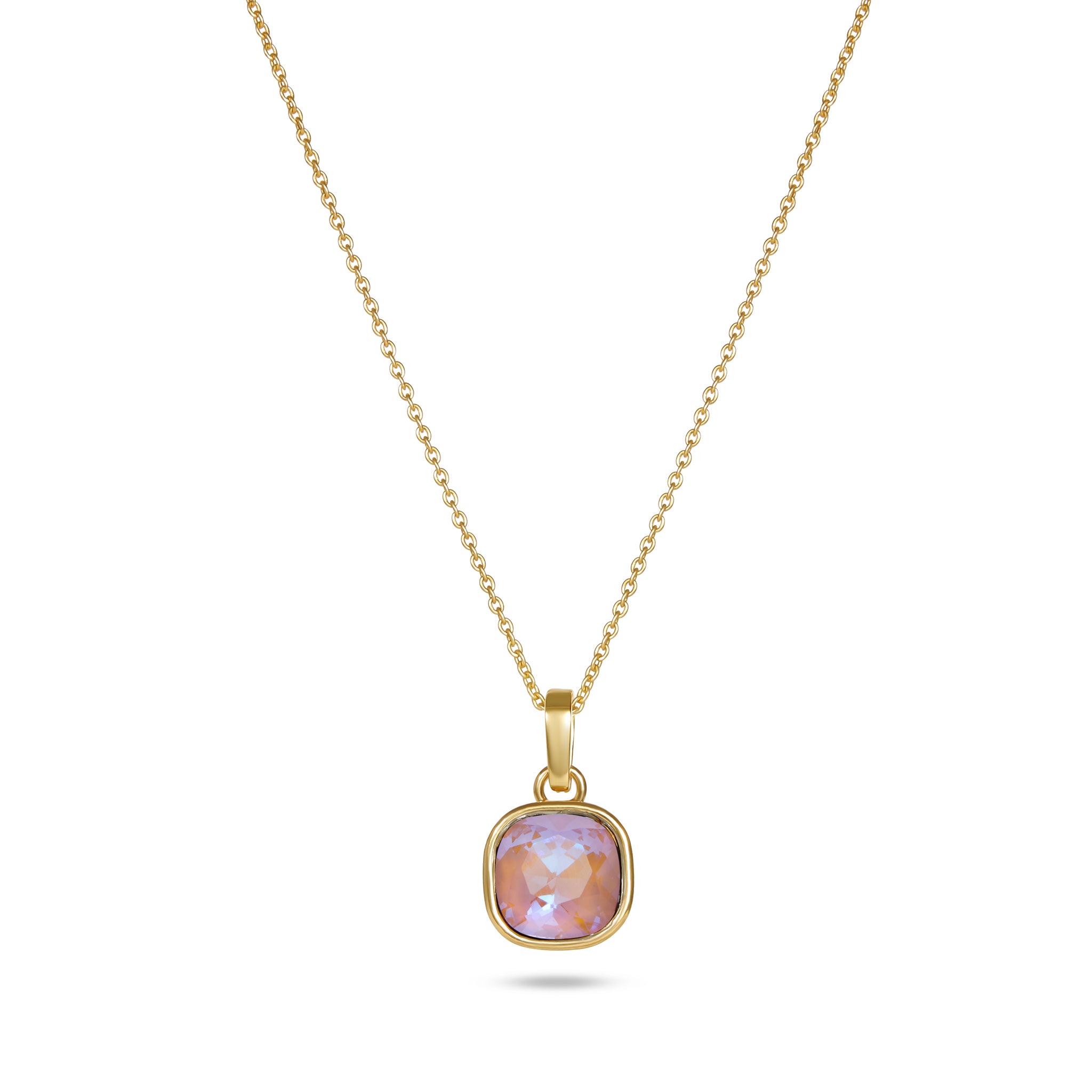 REFLECTION PENDANT NECKLACE, SUNSET