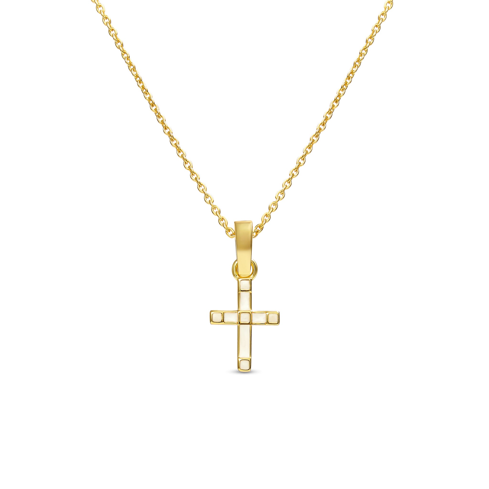 GRACE ENAMEL CROSS