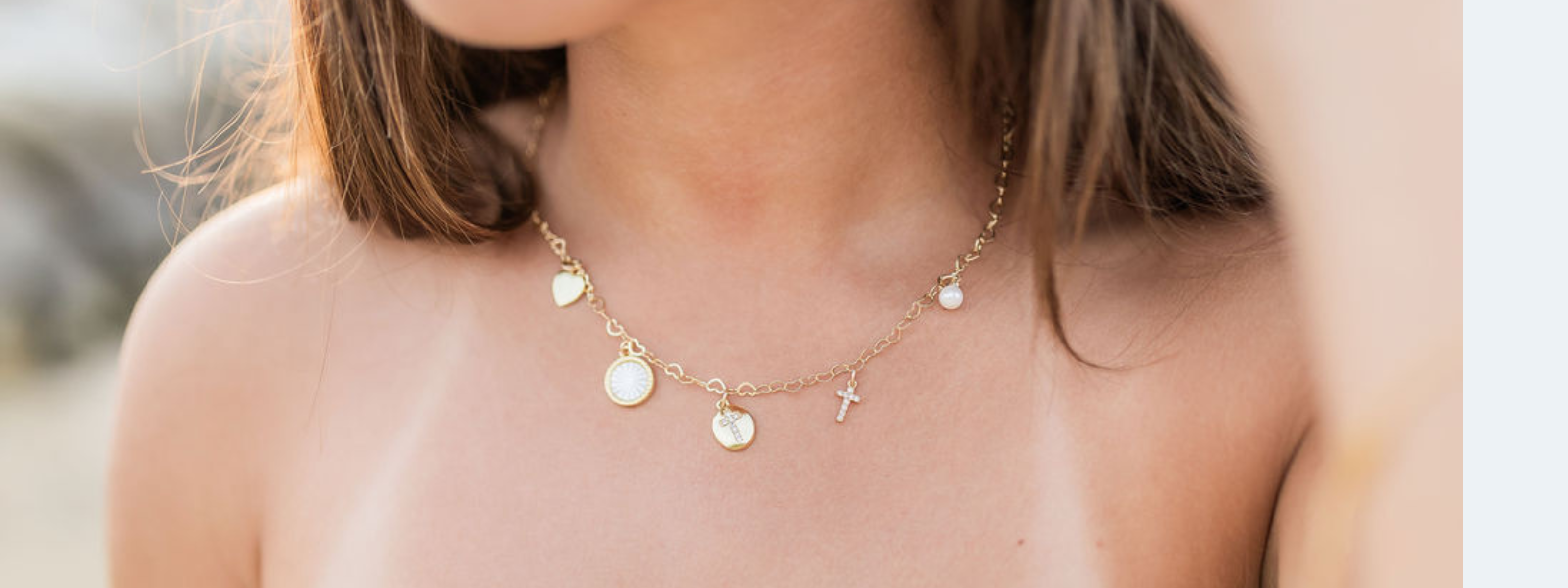 FAITH CHARM NECKLACE
