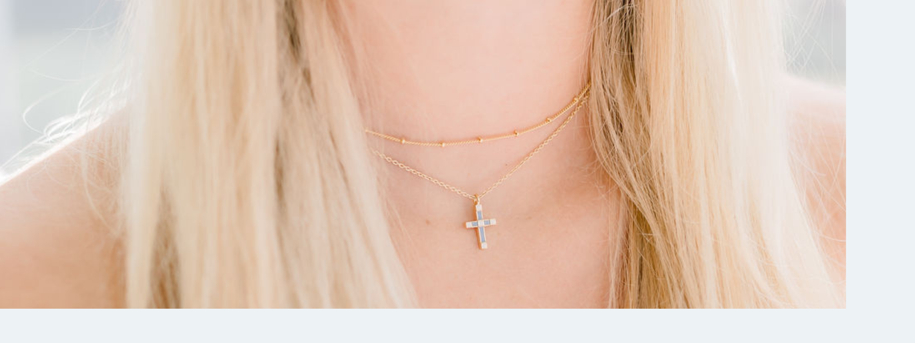 GRACE ENAMEL CROSS