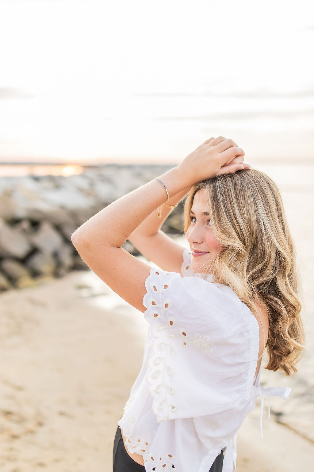 Harmony Bracelet, Aqua Chalcedony