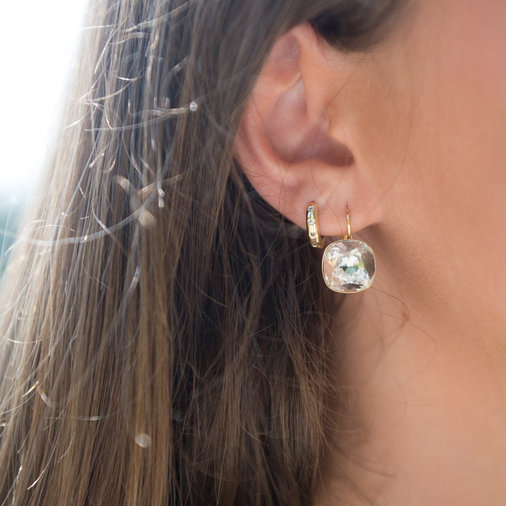 Brilliant Huggie Earrings