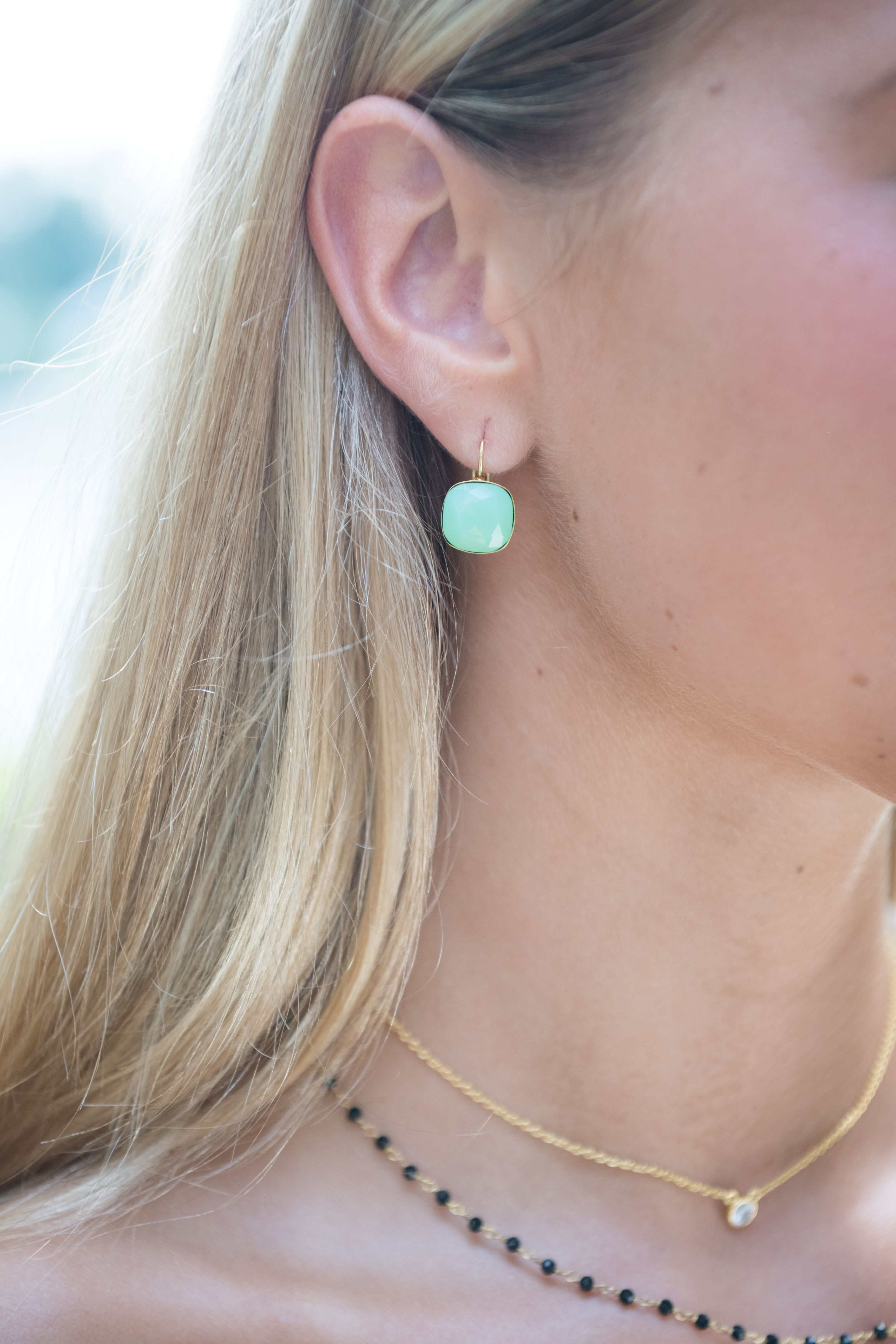 Reflection Earrings, Pacific