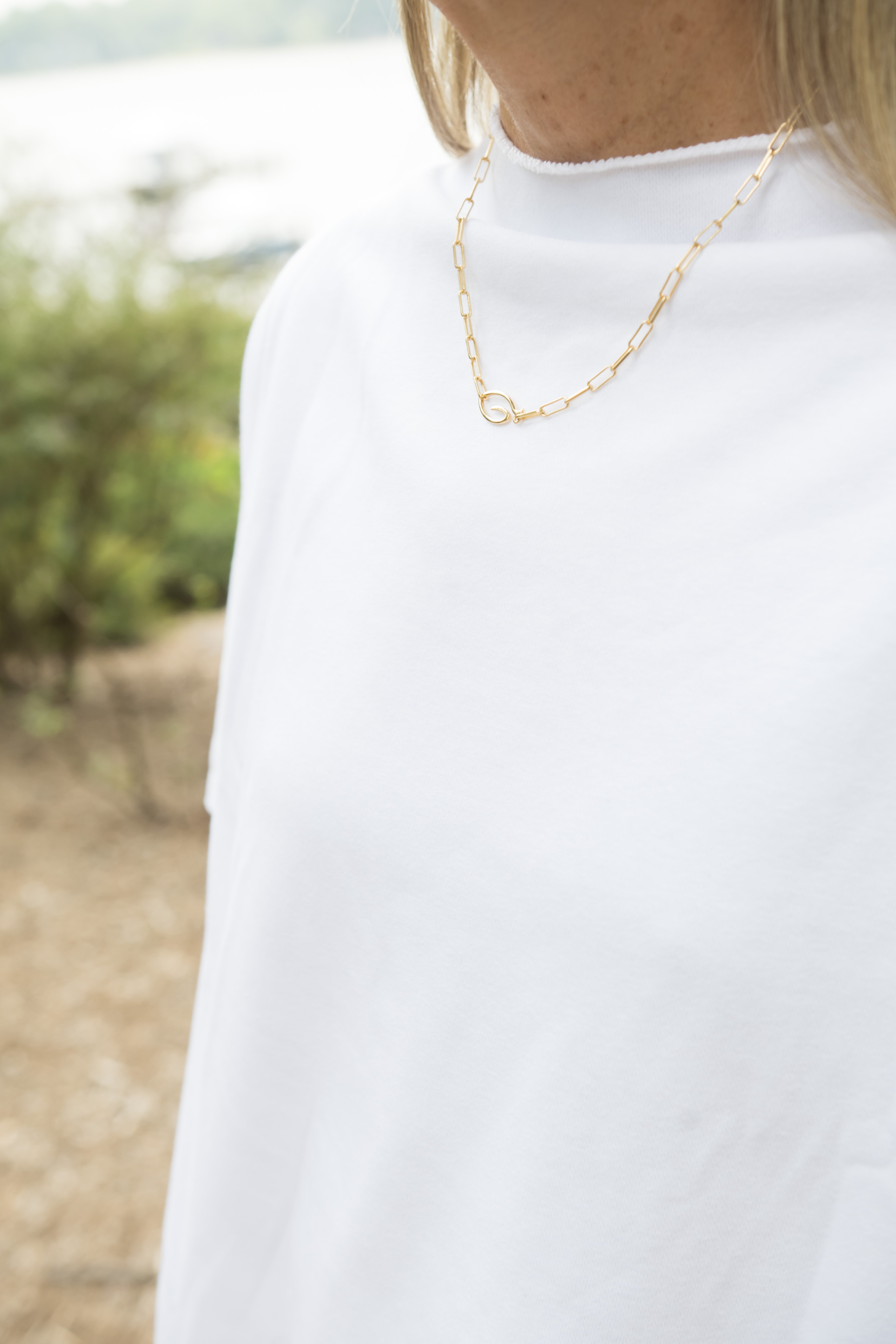 Clarity Heron Wing Necklace