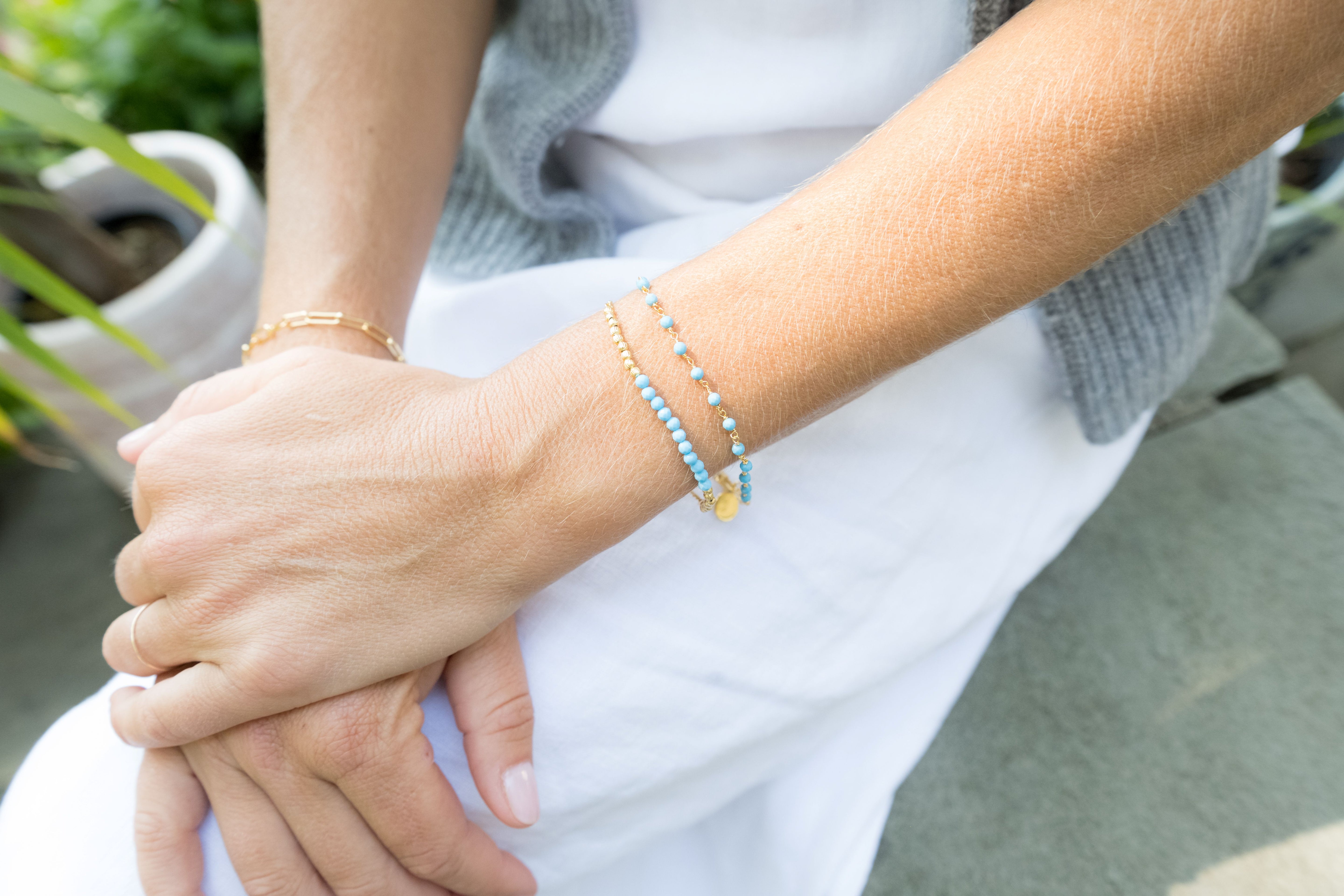 Harmony Bracelet, Turquoise