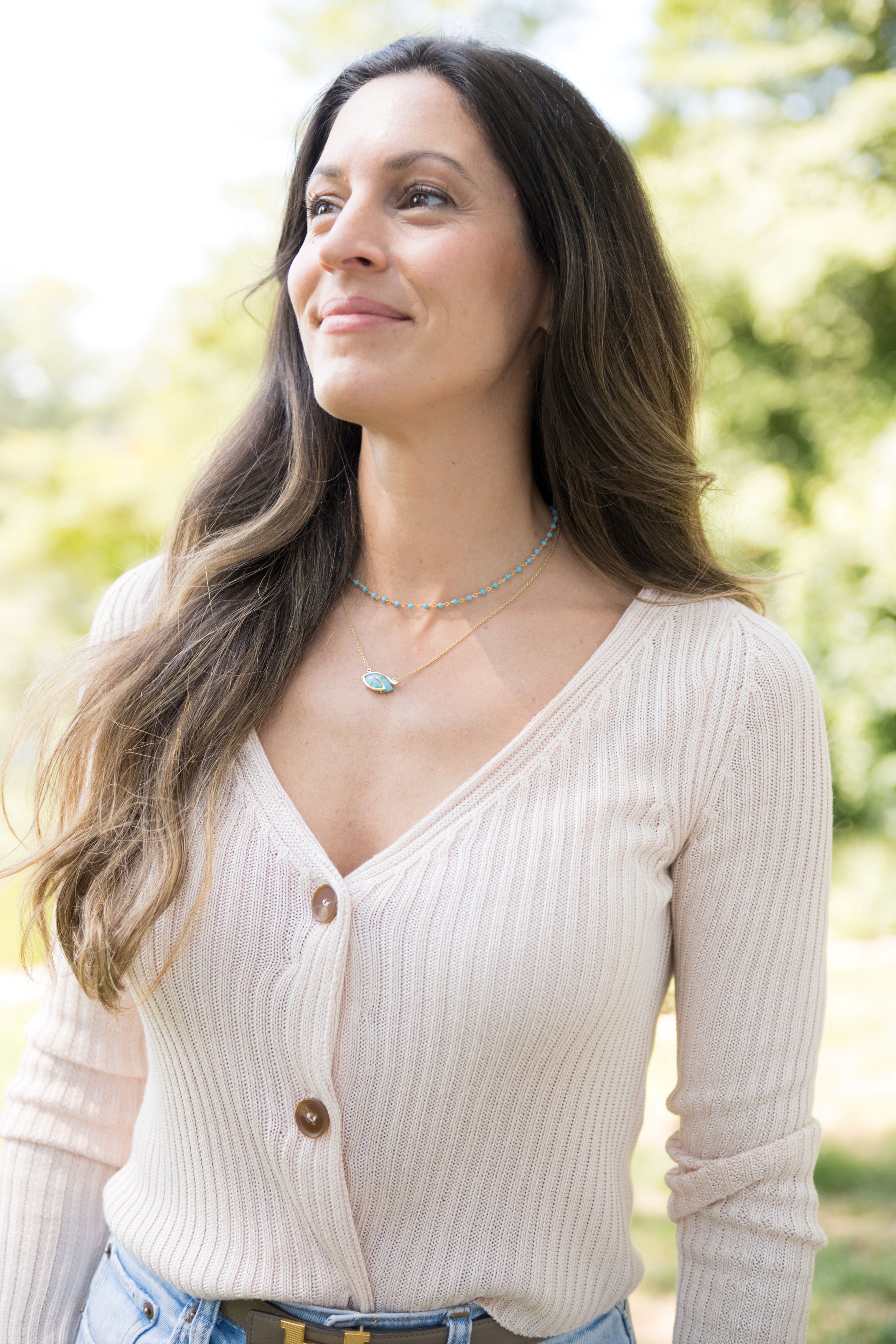 Take Flight Heron Wing Necklace