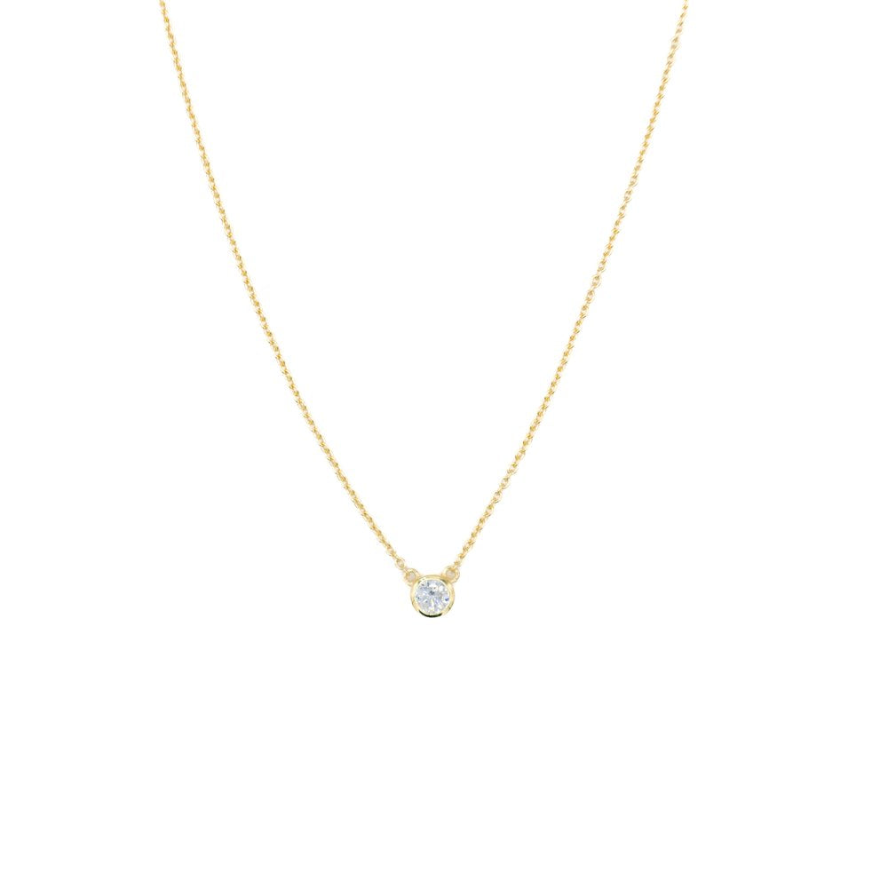 Brilliant Pendant Choker Necklace
