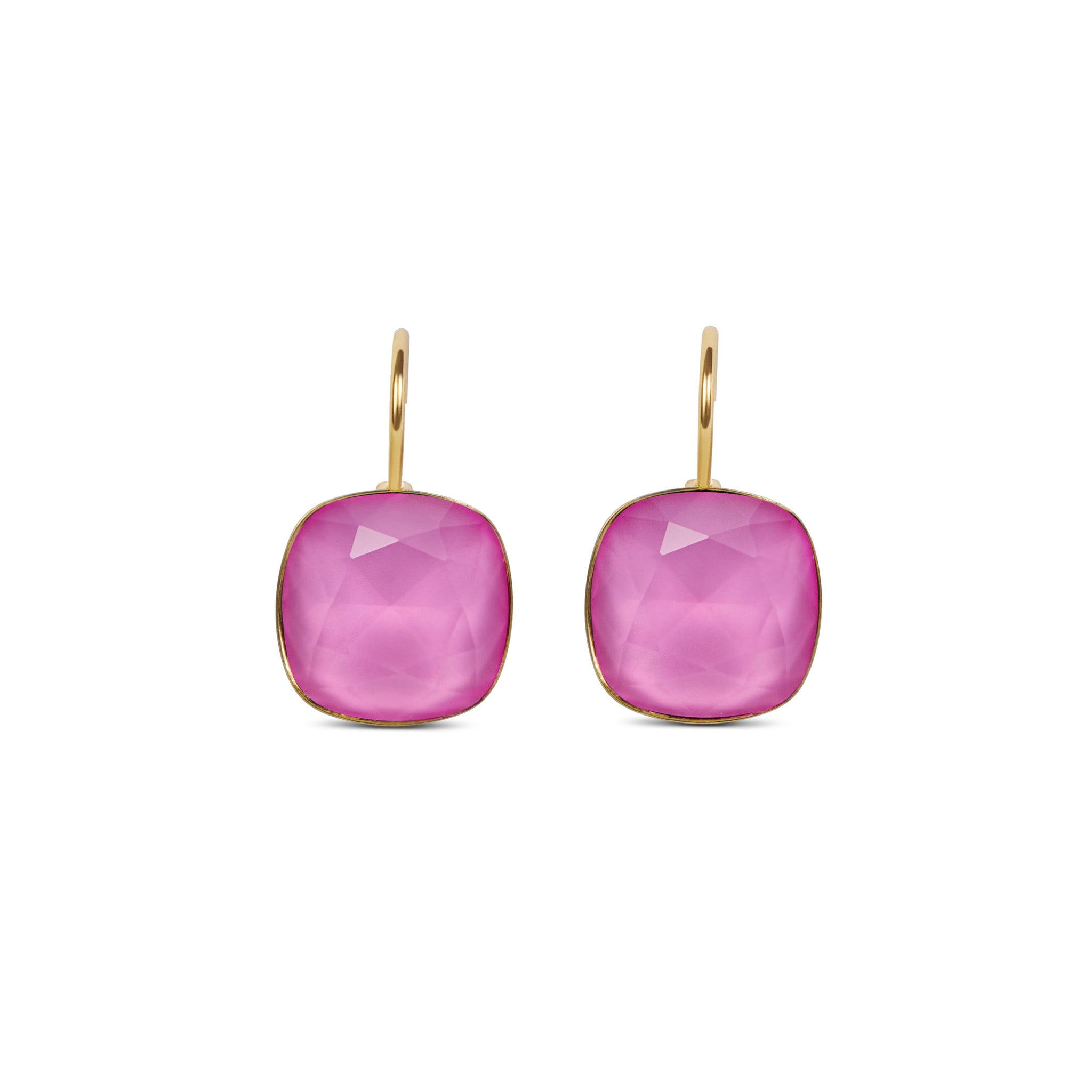 Reflection Earrings, Berry