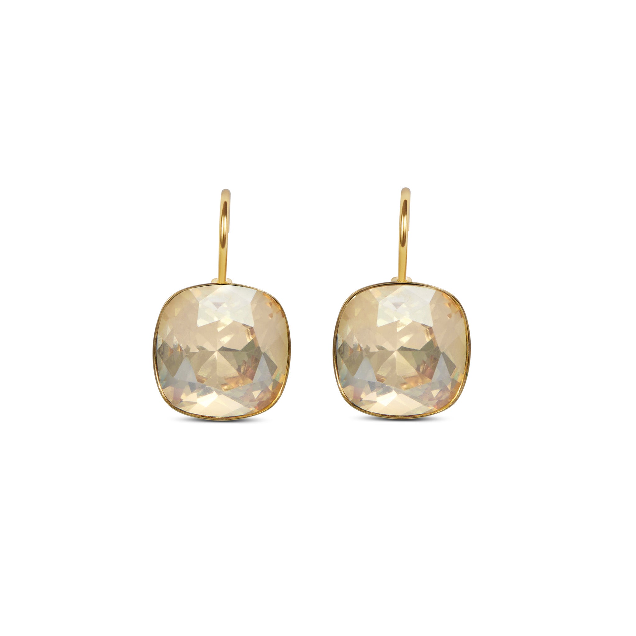 Reflection Earrings, Champagne