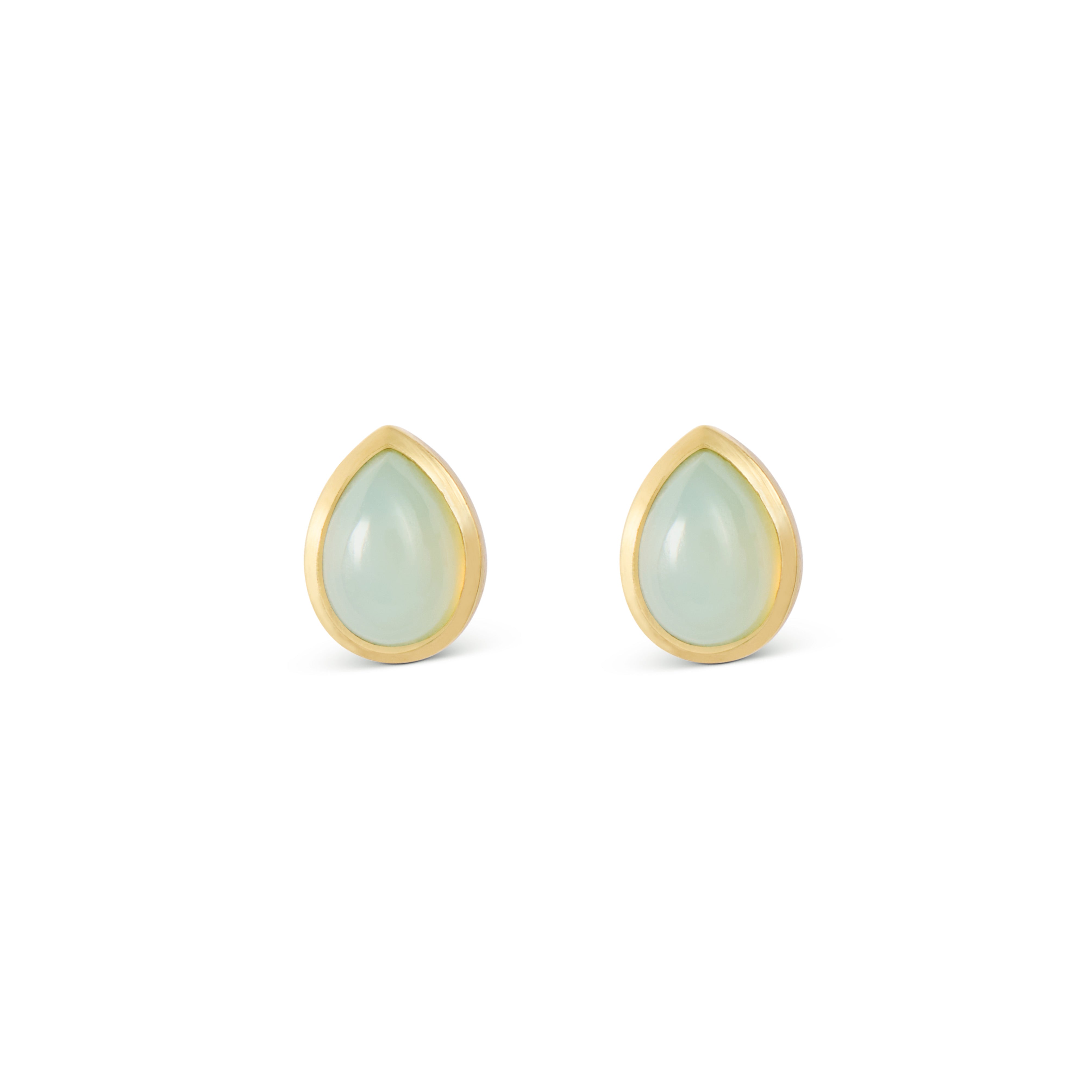 Petite Teardrop Stud Earrings