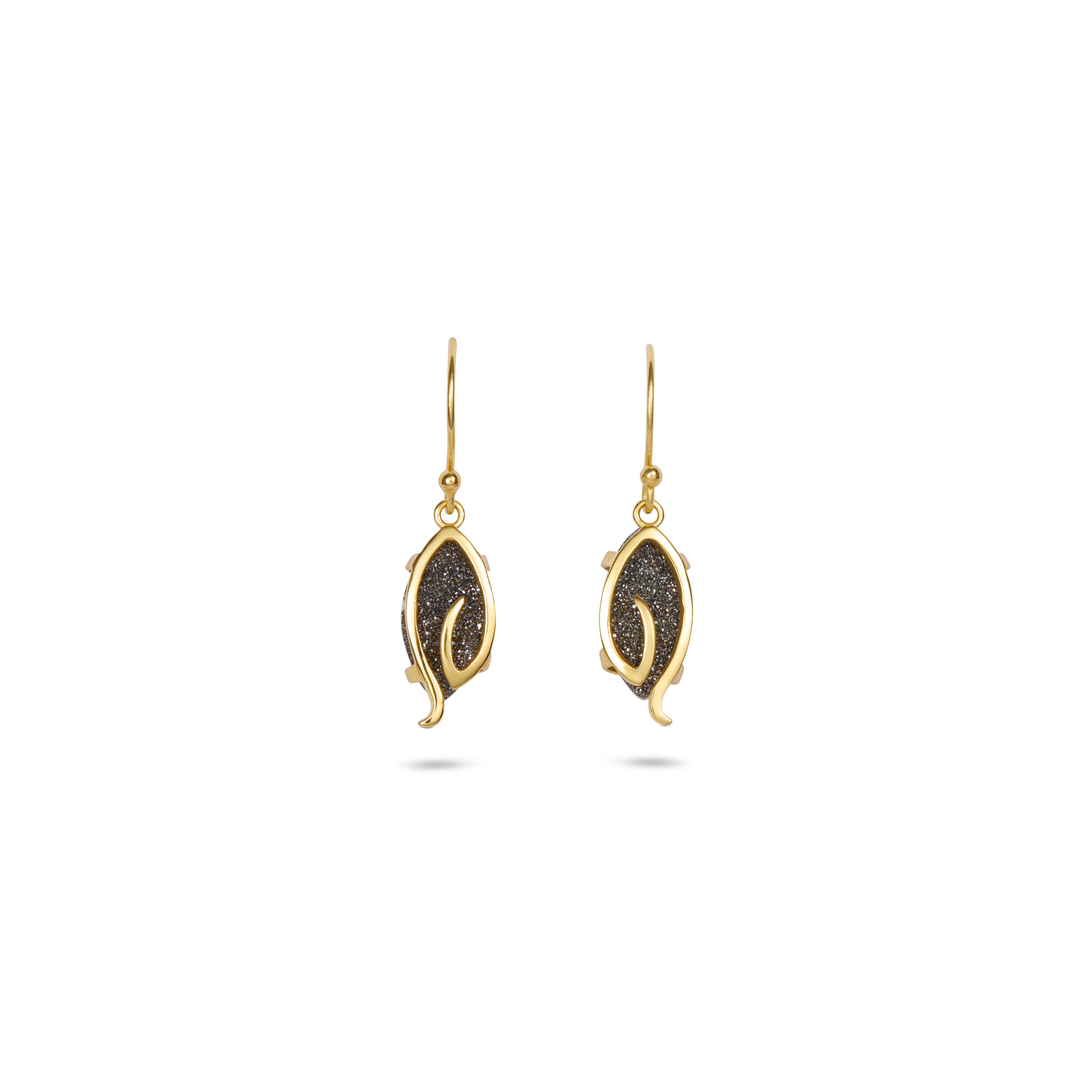 Stand Tall Heron Wing Earrings