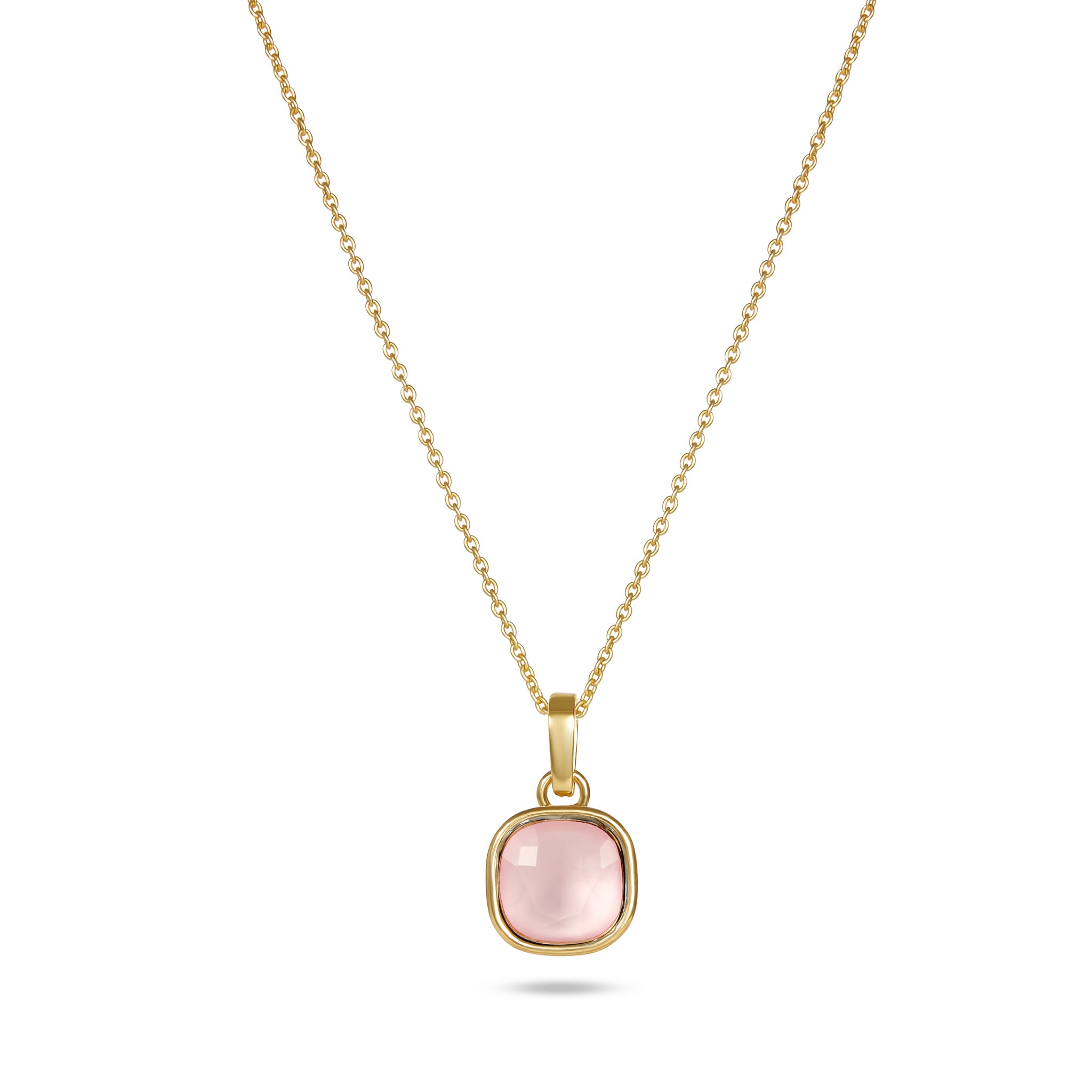 REFLECTION PENDANT NECKLACE, SWEET PEA