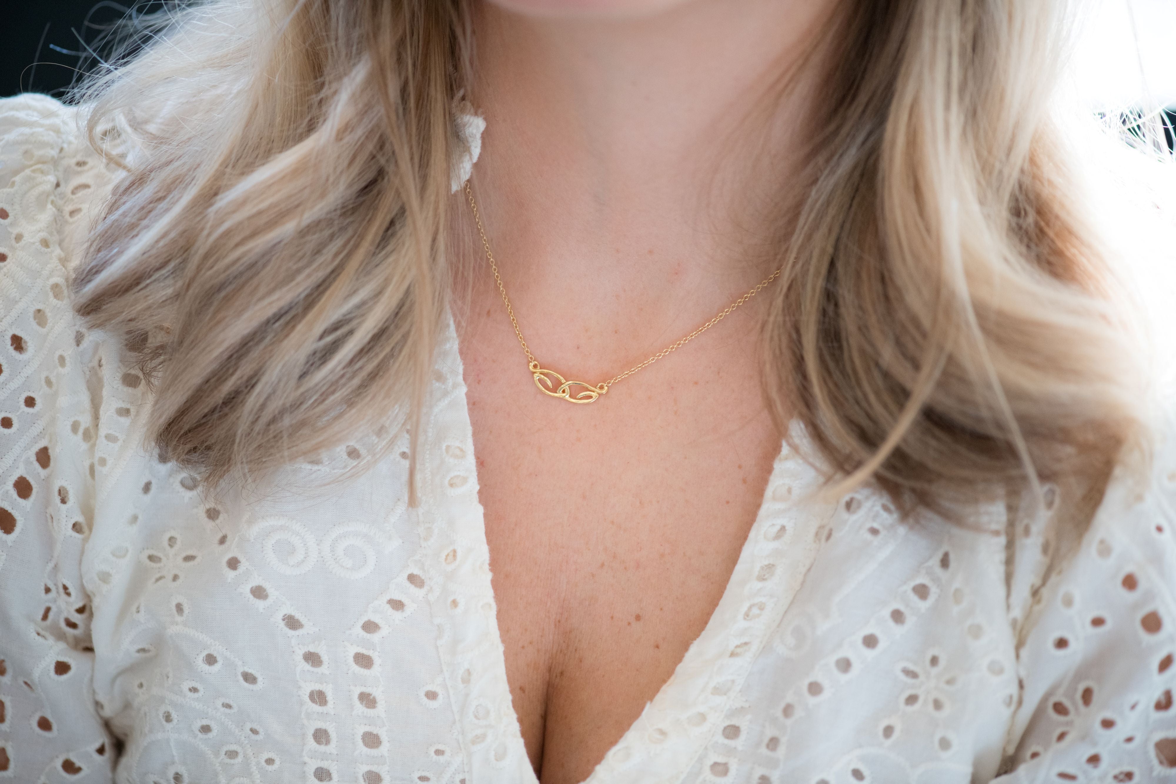 Forever Linked Heron Wing Necklace