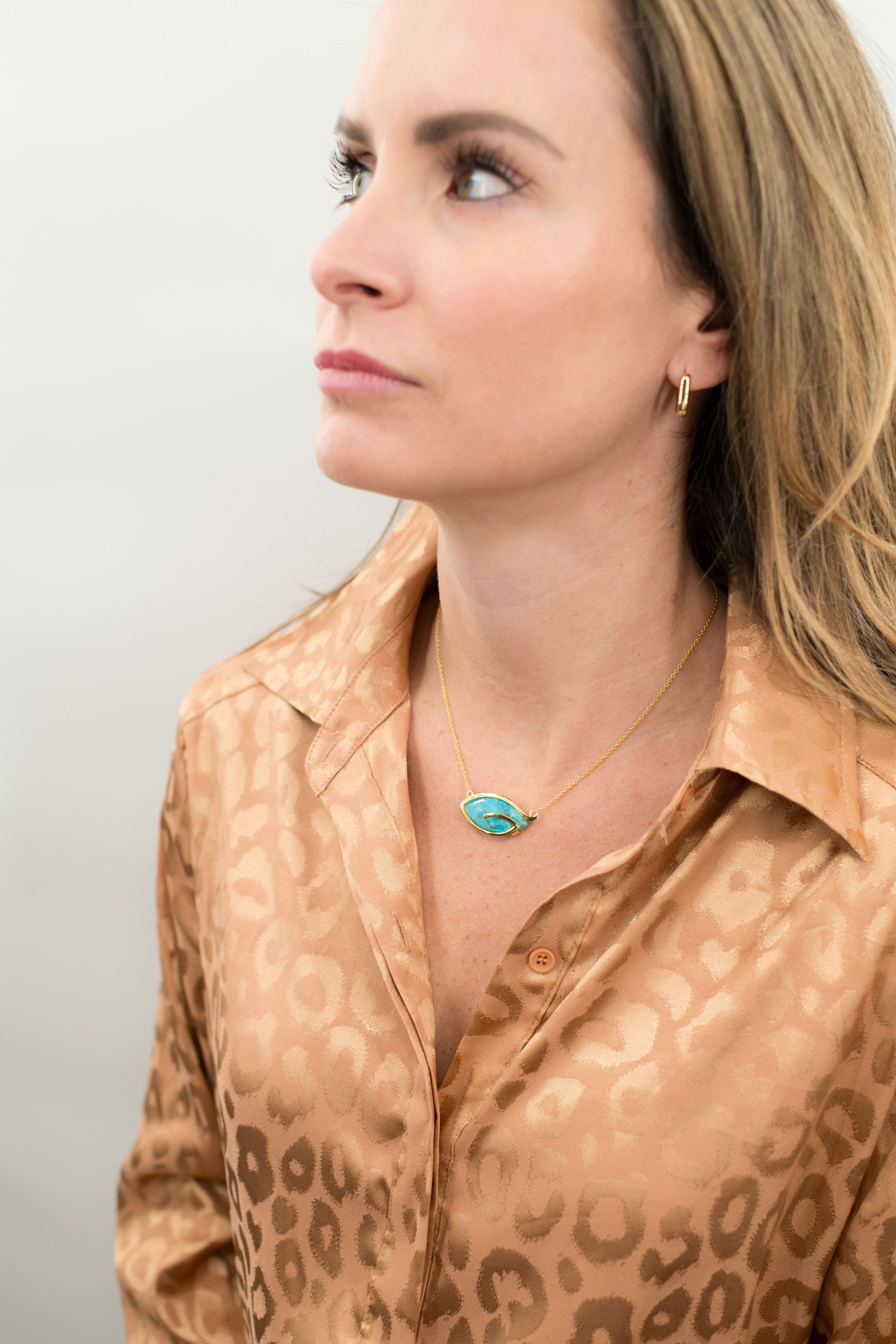 Align Rectangle Earrings